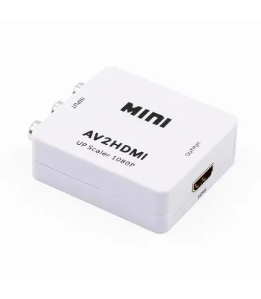 Mini Convertidor Rca Av2 A Hdmi 1080p Hdtv Con - Merkatronix