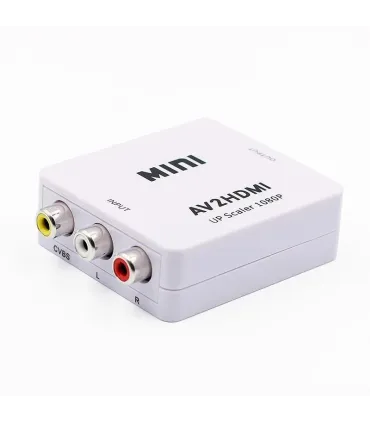 Mini Convertidor Rca Av2 A Hdmi 1080p Hdtv Con - Merkatronix