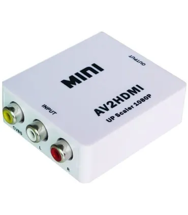 Mini Convertidor Rca Av2 A Hdmi 1080p Hdtv Con - Merkatronix