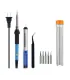 Kit Cautin Regulable 60w + Puntas + Pinza + Estaño - Merkatronix