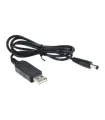 Cable Usb Elevador De 5 A 9v Macho - 750ma - 95cm - Arduino