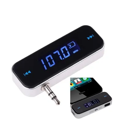 Transmisor Radio Fm Carro Auxiliar 3,5mm Celular - Merkatronix