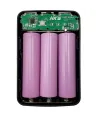 Caja Para Power Bank Batería 18650 Para 3 Baterías