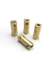 Acople Rigido Hexagonal Extensor Eje Motor D5mm L30mm