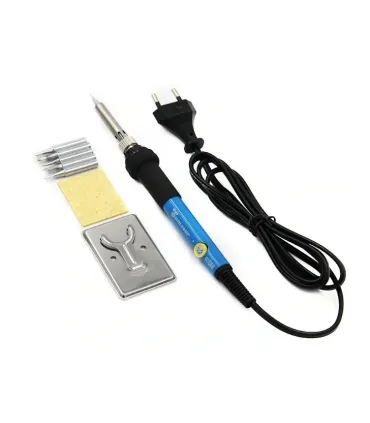Cautin Regulable Profesional 60w + 5 Puntas + - Merkatronix