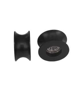 Polea De Nylon En U Bu0840 Con Rodamiento 608zz