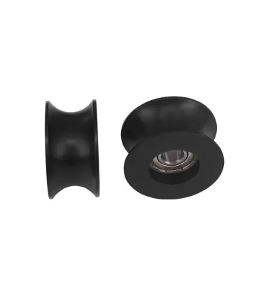 Polea De Nylon En U Bu0840 Con Rodamiento 608zz