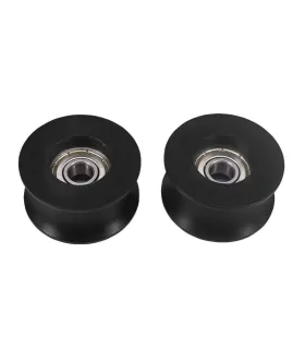 Polea De Nylon En U Bu0840 Con Rodamiento 608zz