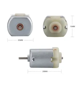 Micro Motor Dc 130 3 - 6 Vdc - Eje 2mm