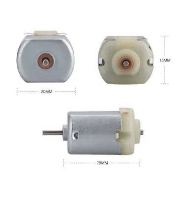 Micro Motor Dc 130 3 - 6 Vdc - Eje 2mm