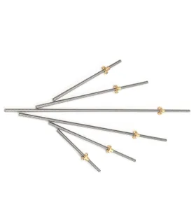 Varilla Roscada Trapezoidal T10 10mm Lead 4mm X 1000mm