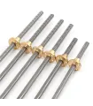 Varilla Roscada Trapezoidal T10 10mm Lead 4mm X 300mm