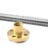 Varilla Roscada Trapezoidal T10 10mm Lead 4mm X 300mm