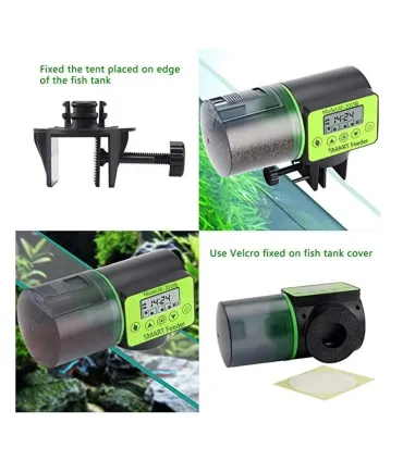 Alimentador De Peces Automático - Acuario - Merkatronix