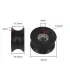 Polea De Nylon En U Bu0840 Con Rodamiento 608zz