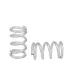 Resortes Para Cama Caliente 7x12mm X 4 Unidades