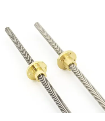 Varilla Roscada Trapezoidal 16mm T16 X 400mm + - Merkatronix