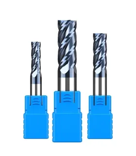 Fresa 4 Flautas Hrc50 Para Metal - 4mm