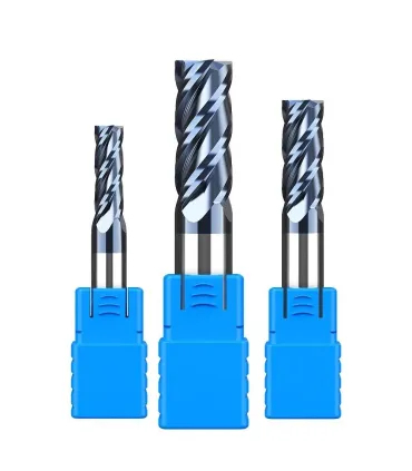 Fresa 4 Flautas Hrc50 Para Metal - 4mm