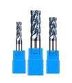 Fresa 4 Flautas Hrc50 Para Metal - 4mm