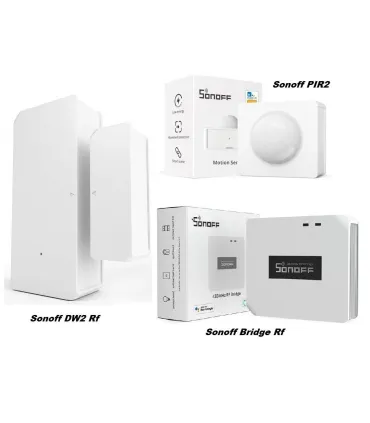 Kit Sonoff  Bridge Pir R3 Dw2 Kit De Seguridad - - Merkatronix