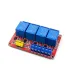 Modulo Rele 4 Canales 5v Optoacoplado Low/high Level