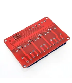 Modulo Rele 4 Canales 5v Optoacoplado Low/high Level