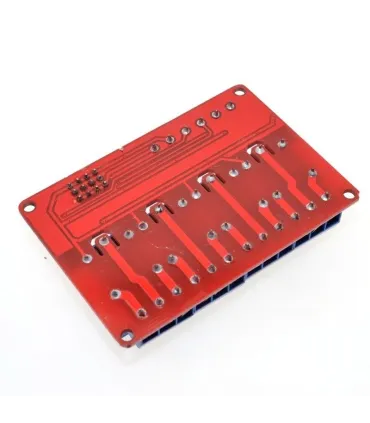 Modulo Rele 4 Canales 5v Optoacoplado Low/high Level