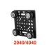 Rodamiento V-slot Para Perfil De Aluminio 2040 y 4040 Opensource 87x88mm