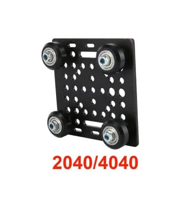 Rodamiento V-slot Para Perfil De Aluminio 2040 y 4040 Opensource 87x88mm