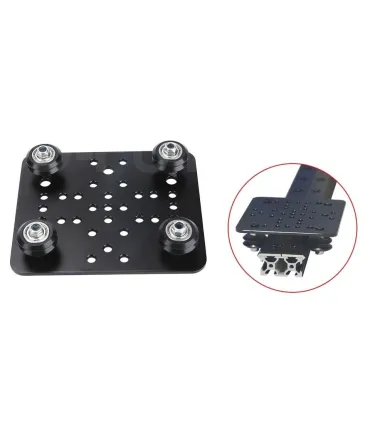 Rodamiento V-slot Para Perfil De Aluminio 2040 y 4040 Opensource 87x88mm
