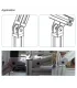 Unión Flexible Bisagra Perfil De Aluminio 2020