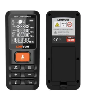 Telémetro Láser Lomvum E40 Medidor De Distancia Digital 120m