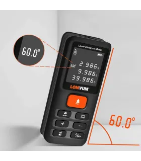 Telémetro Láser Lomvum E40 Medidor De Distancia Digital 120m
