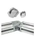 Unión Flexible Bisagra Perfil De Aluminio 3838 4040
