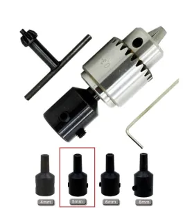 Mandril Portabrocas Jt0- Drill Chucks 0.3-4mm  Eje 5mm