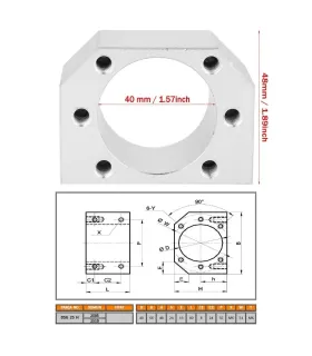 Camisa Tornillo Bola Recirculante Sfu25 - Dsg25h
