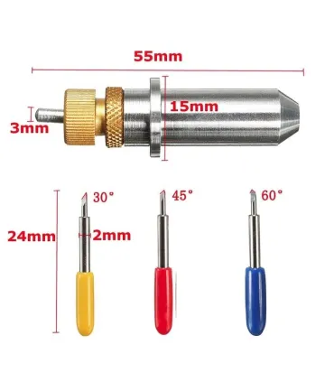 Kit Cuchillas De Corte Para Plotter - Cnc