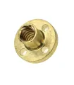 Tuerca T10 Para Varilla Trapezoidal 10mm - 4mm X Vuelta