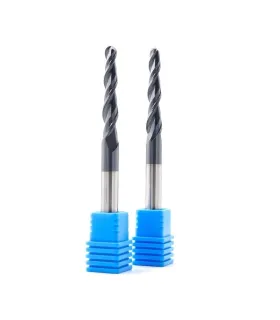 Fresa Cónica Punta De Bola Extra Larga D2mm L100mm