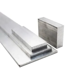 Platina De Aluminio 1 X 1/4 De Espesor X 100mm De Longitud