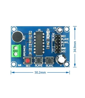 Módulo Grabación De Sonido/voz Isd1820