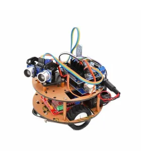 Kit Aprendizaje Robótica Robot Tortuga - Seguidor - Ultrasonido