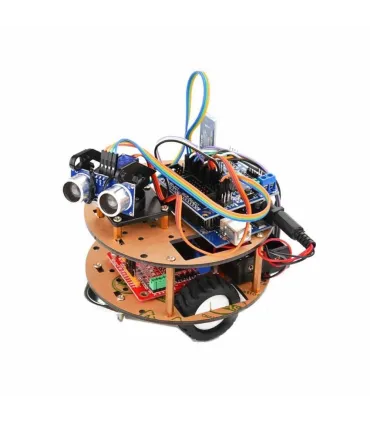 Kit Aprendizaje Robótica Robot Tortuga - Seguidor - Ultrasonido