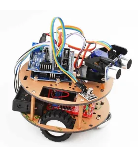 Kit Aprendizaje Robótica Robot Tortuga - Seguidor - Ultrasonido