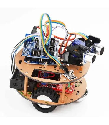 Kit Aprendizaje Robótica Robot Tortuga - Seguidor - Ultrasonido