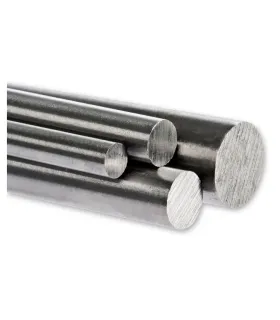 Varilla Lisa Acero Plata Eje 10mm X 600mm