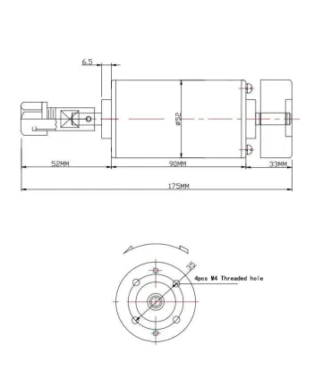 Spindle Cnc 300w Er16 - Fresadora - Ruteador + - Merkatronix