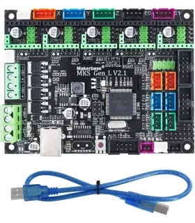 Tarjeta De Control Impresora 3d Mks Gen V2.1 - Marlin