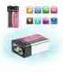 Batería Beston Litio Recargable 9V 800mah